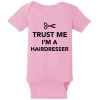Trust Me I'm A Hairdresser Baby Bodysuit