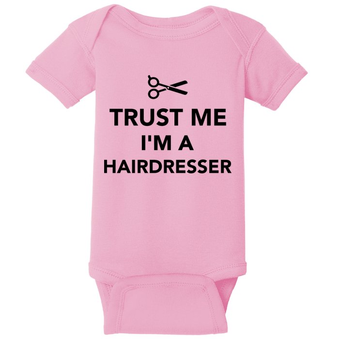 Trust Me I'm A Hairdresser Baby Bodysuit