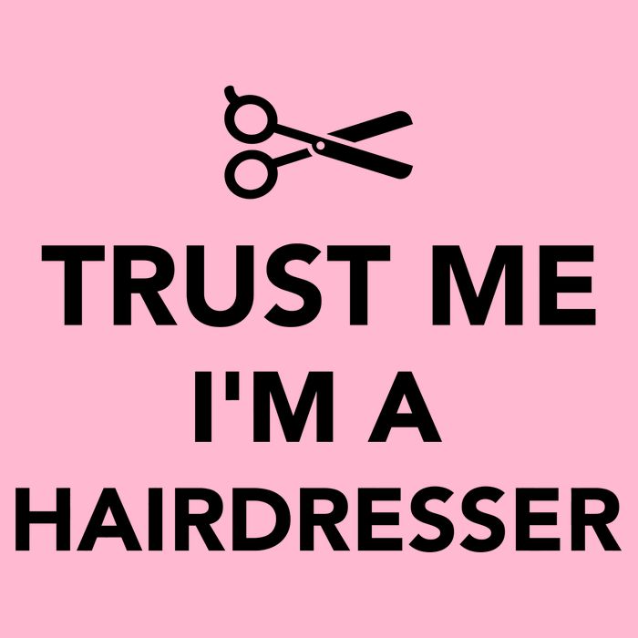 Trust Me I'm A Hairdresser Baby Bodysuit