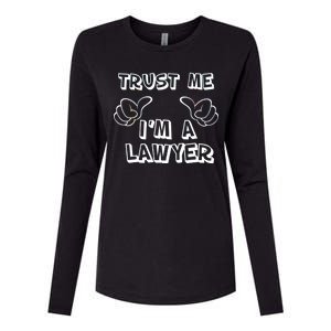 Trust Me I'm A Lawyer Womens Cotton Relaxed Long Sleeve T-Shirt