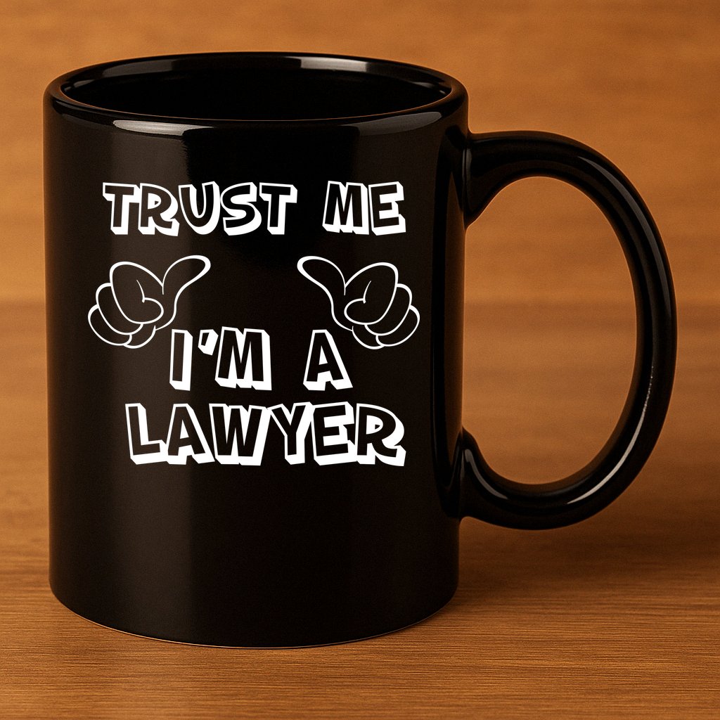 Trust Me I'm A Lawyer 11oz C Handle Ceramic Mug