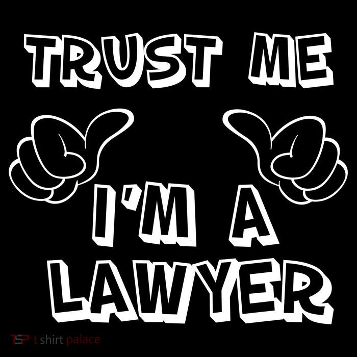 Trust Me I'm A Lawyer 16 in Basic Backpack