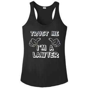 Trust Me I'm A Lawyer Ladies PosiCharge Competitor Racerback Tank