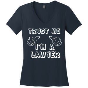 Trust Me I'm A Lawyer Women's V-Neck T-Shirt