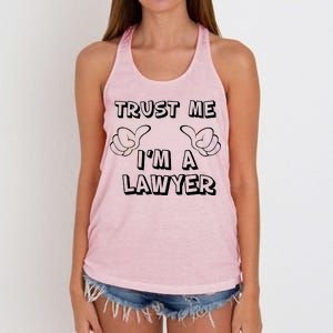 Trust Me I'm A Lawyer Women's Knotted Racerback Tank