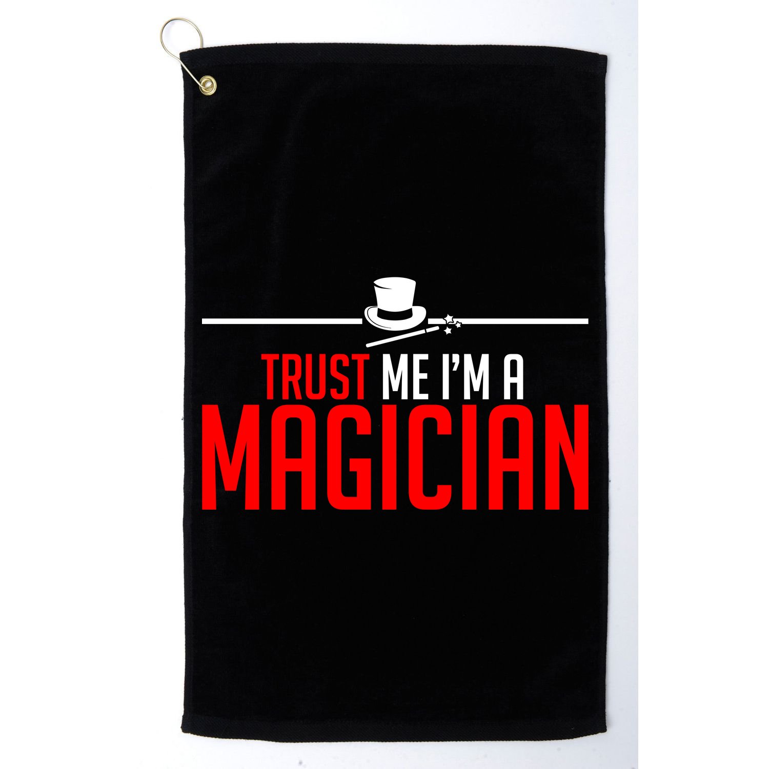Trust Me I'm A Magician Golf Towel