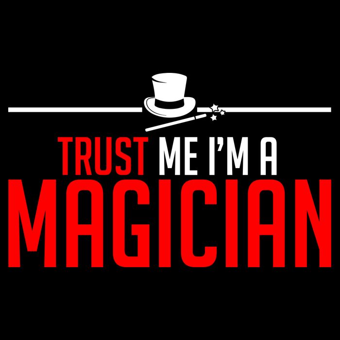 Trust Me I'm A Magician Women's V-Neck T-Shirt
