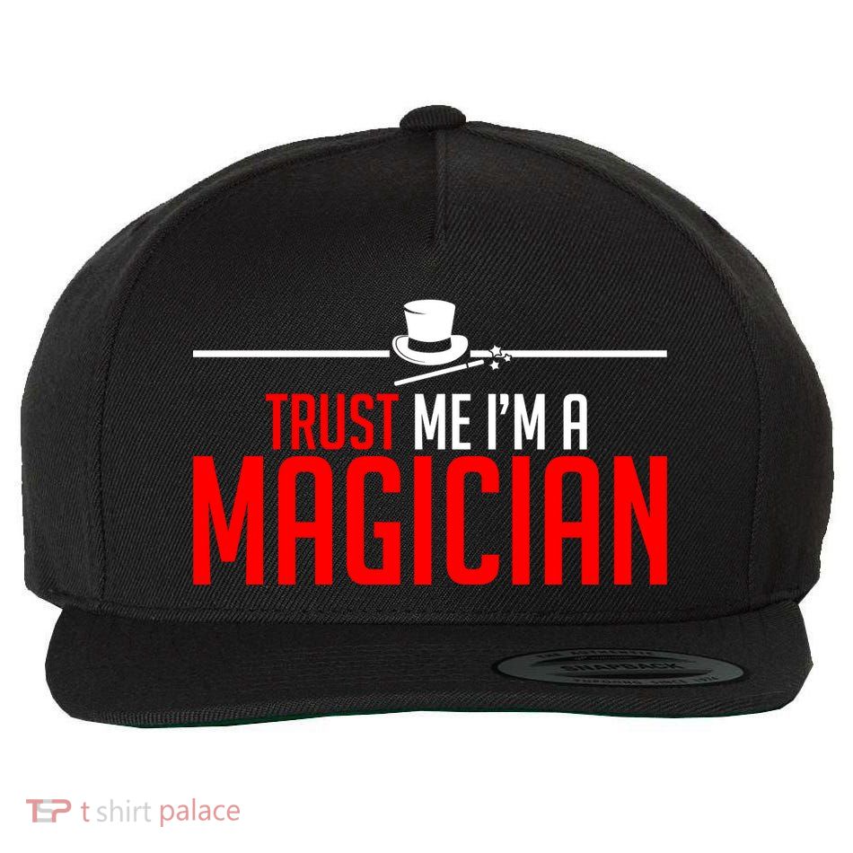 Trust Me I'm A Magician Wool Snapback Cap