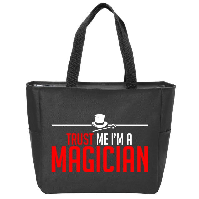 Trust Me I'm A Magician Zip Tote Bag