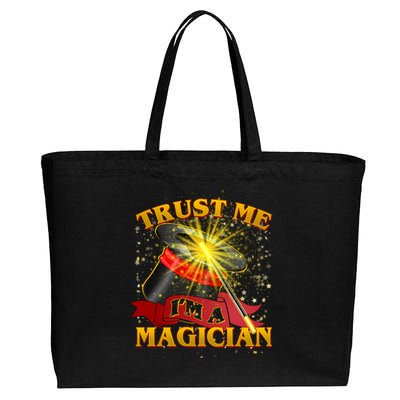 Trust Me I'm A Magician Funny Cotton Canvas Jumbo Tote