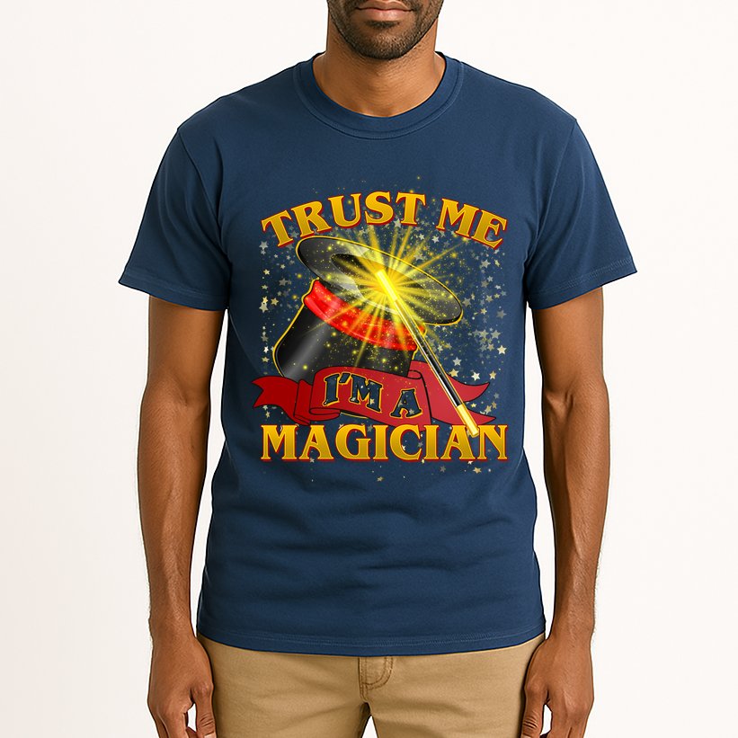 Trust Me I'm A Magician Funny Tall T-Shirt