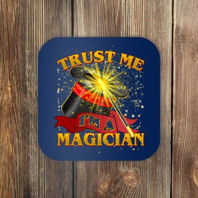 Trust Me I'm A Magician Funny Coaster