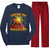 Trust Me I'm A Magician Funny Long Sleeve Pajama Set