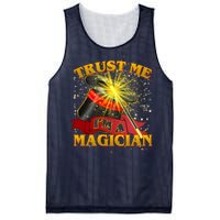 Trust Me I'm A Magician Funny Mesh Reversible Basketball Jersey Tank