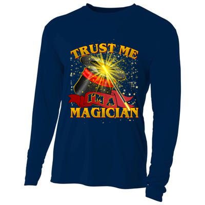 Trust Me I'm A Magician Funny Cooling Performance Long Sleeve Crew