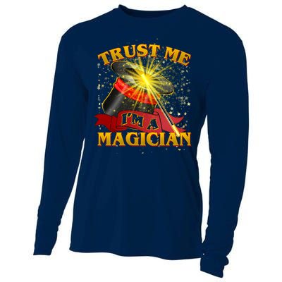 Trust Me I'm A Magician Funny Cooling Performance Long Sleeve Crew