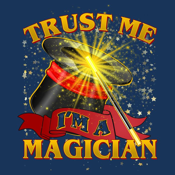 Trust Me I'm A Magician Funny Baby Bodysuit