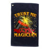 Trust Me I'm A Magician Funny Golf Towel