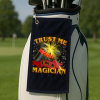 Trust Me I'm A Magician Funny Golf Towel