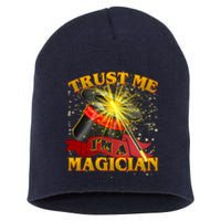 Trust Me I'm A Magician Funny Short Acrylic Beanie