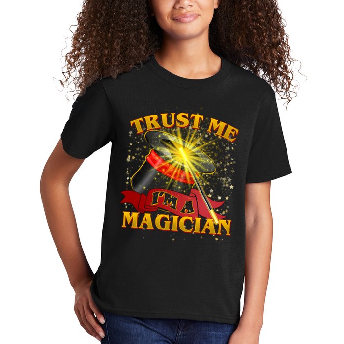 Trust Me I'm A Magician Funny Kids T-Shirt