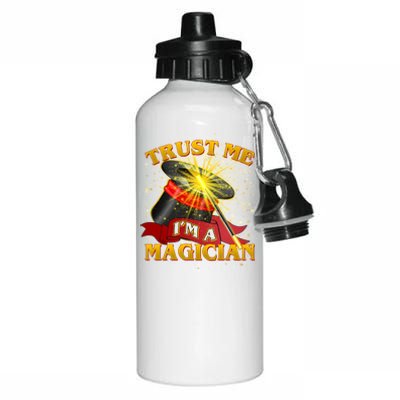 Trust Me I'm A Magician Funny Aluminum Water Bottle