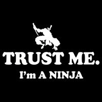 Trust Me I'm A Ninja Apron