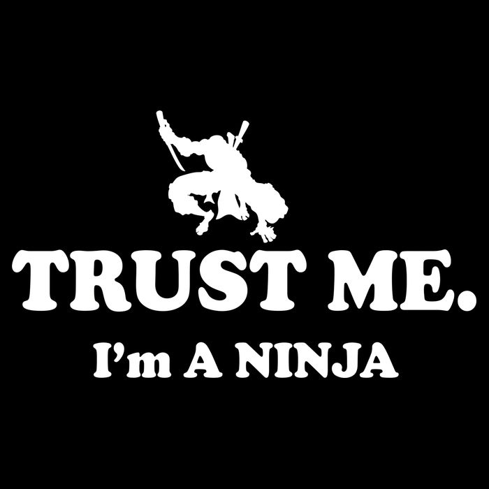 Trust Me I'm A Ninja Apron