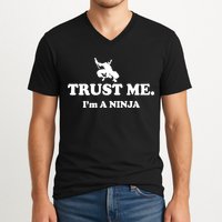 Trust Me I'm A Ninja V-Neck T-Shirt