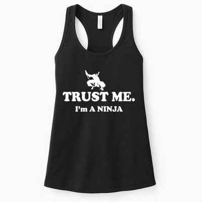 Trust Me I'm A Ninja Womens Tank Top