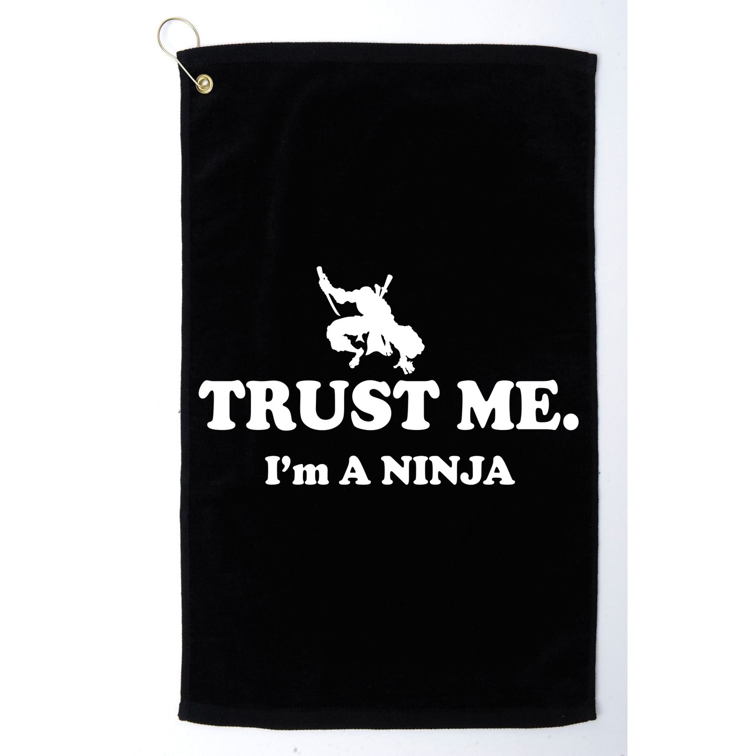 Trust Me I'm A Ninja Golf Towel