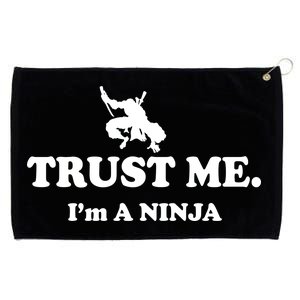 Trust Me I'm A Ninja Grommeted Golf Towel