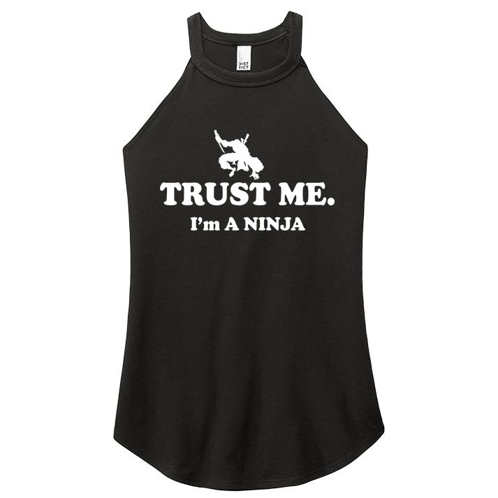 Trust Me I'm A Ninja Women's Perfect Tri Rocker Tank