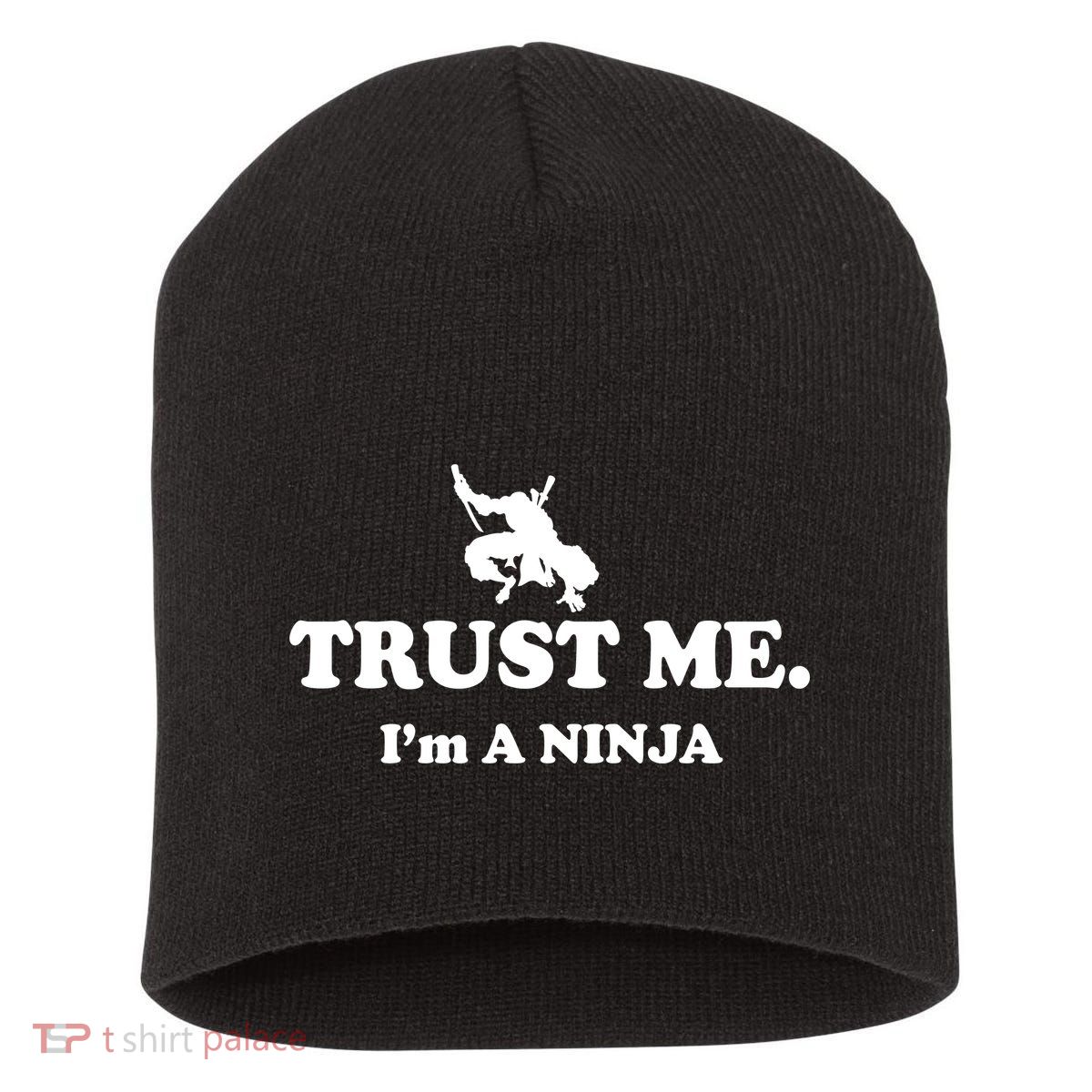 Trust Me I'm A Ninja Short Acrylic Beanie