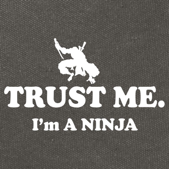 Trust Me I'm A Ninja Cotton Canvas Backpack
