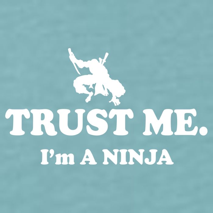 Trust Me I'm A Ninja Sueded Cloud Jersey T-Shirt