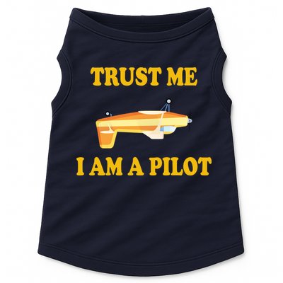 Trust Me I'm A Pilot Doggie Tank