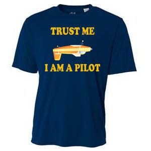 Trust Me I'm A Pilot Cooling Performance Crew T-Shirt