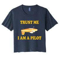 Trust Me I'm A Pilot Crop Top