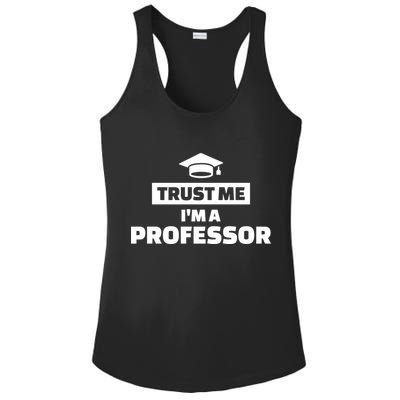 Trust Me I'm A Professor Ladies PosiCharge Competitor Racerback Tank