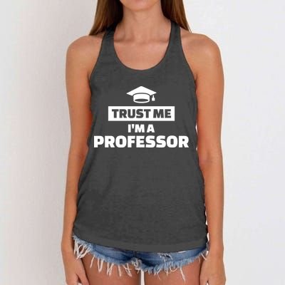 Trust Me I'm A Professor Women's Knotted Racerback Tank