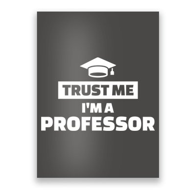Trust Me I'm A Professor Poster