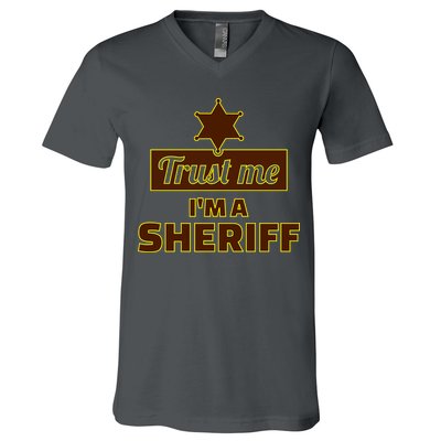 Trust Me I'm A Sheriff V-Neck T-Shirt