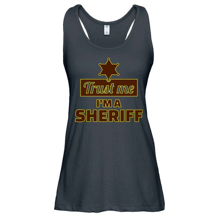 Trust Me I'm A Sheriff Ladies Essential Flowy Tank