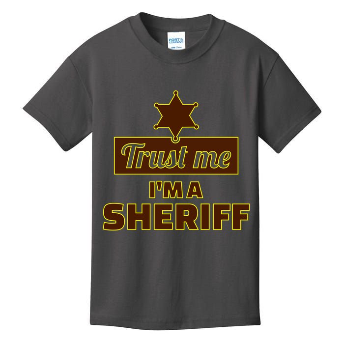 Trust Me I'm A Sheriff Kids T-Shirt