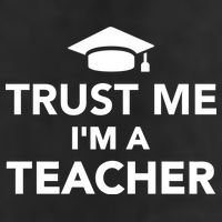 Trust Me I'm A Teacher 7 Panel Mesh Trucker Snapback Hat