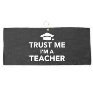 Trust Me I'm A Teacher Large Microfiber Waffle Golf Towel