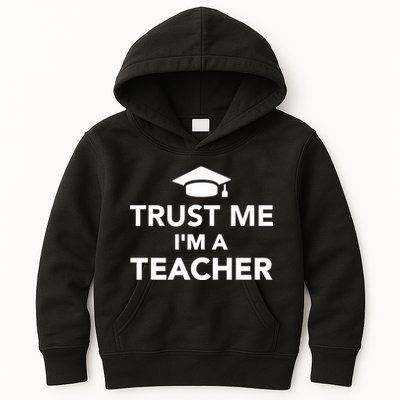 Trust Me I'm A Teacher Kids Hoodie