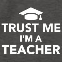 Trust Me I'm A Teacher Vector Backpack