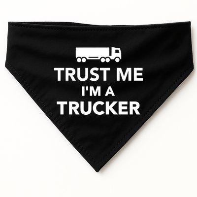 Trust Me I'm A Trucker USA-Made Doggie Bandana